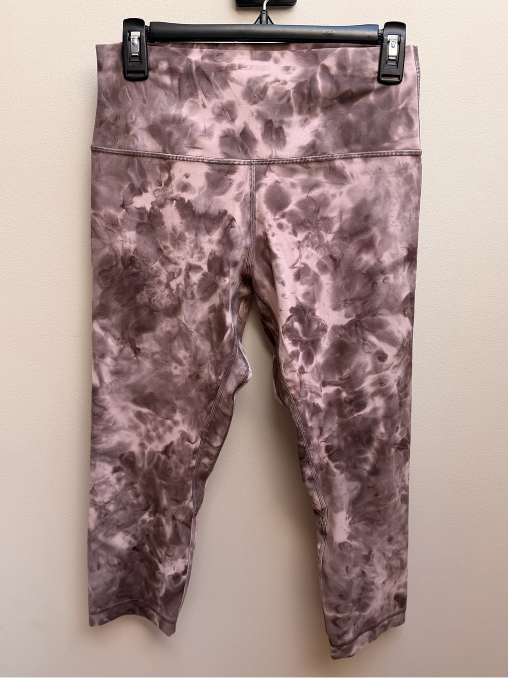 Lululemon Align Leggings in Dusty Mauve Tie-Dye size 10